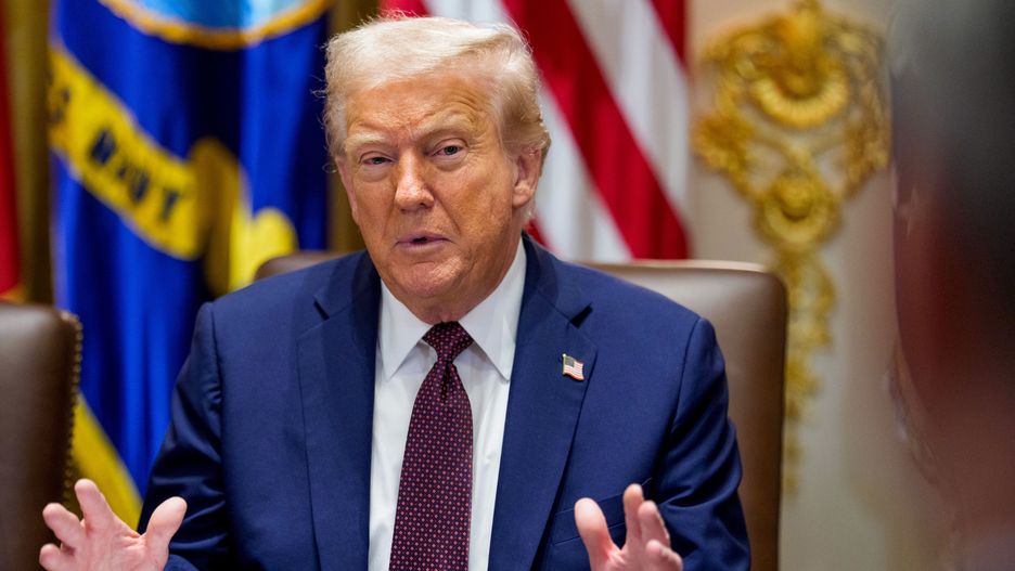 Prezydent Donald Trump w wywiadzie udzielonym amerykańskiej gaz