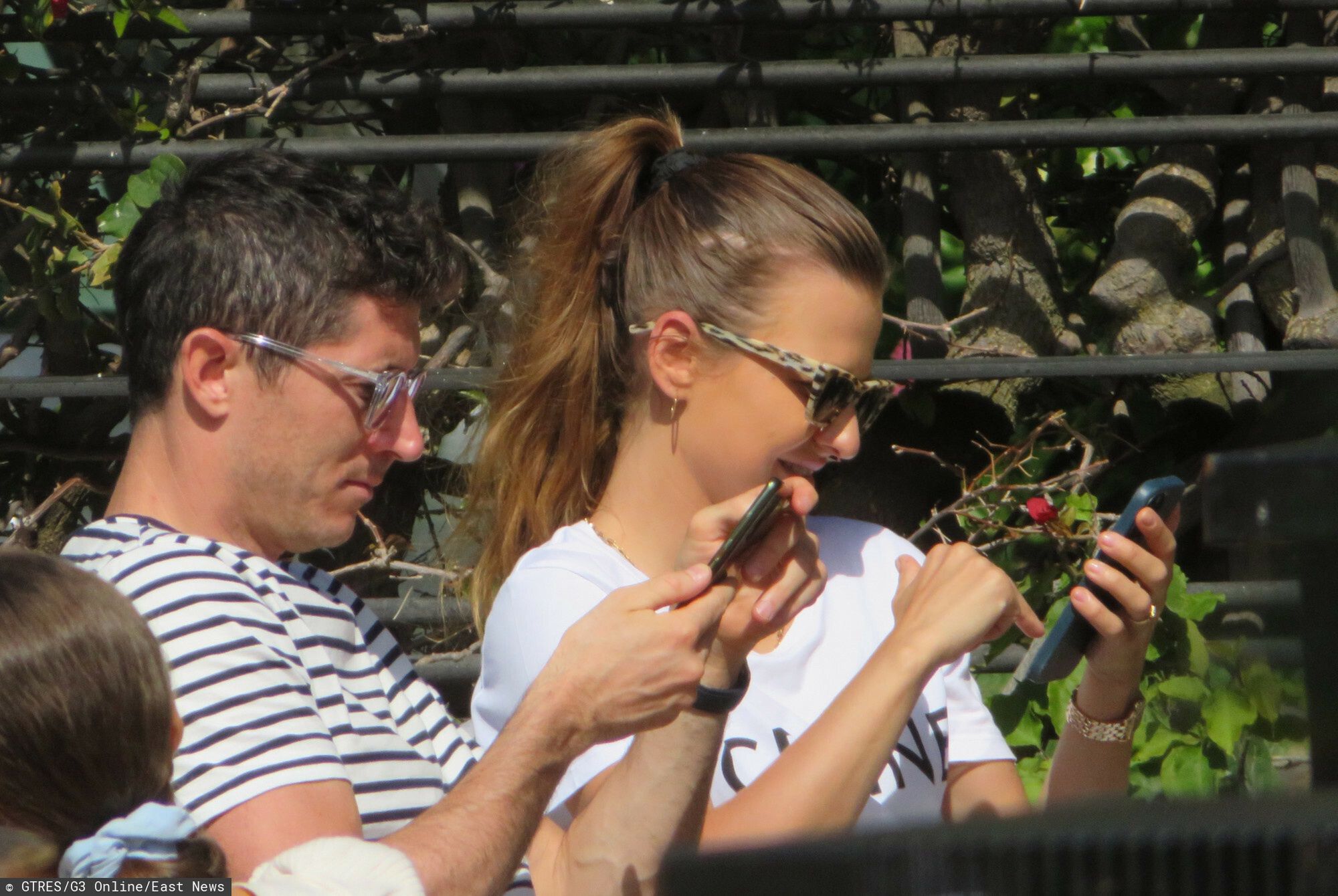 Anna i Robert Lewandowscy na Majroce