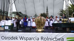 Częstochowa: Dożynki Jasnogórskie. Rozpoczęto Krajową Wystawę Rolniczą