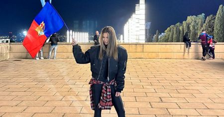 Lewandowska na trybunach stadionu Barcelony. Nie przyniosła szczęścia