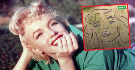 Tak uczcił 100. urodziny Marilyn Monroe. Wykorzystał traktor z pługiem