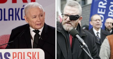Kaczyński i Braun w jednym rządzie? Polacy ocenili szanse [SONDAŻ]