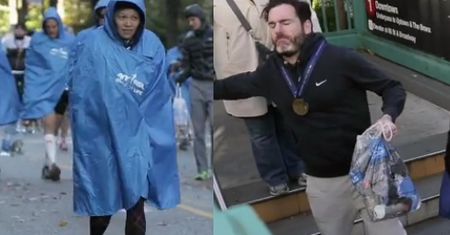 Tak wyglądali biegacze TUŻ PO MARATONIE w Nowym Jorku...