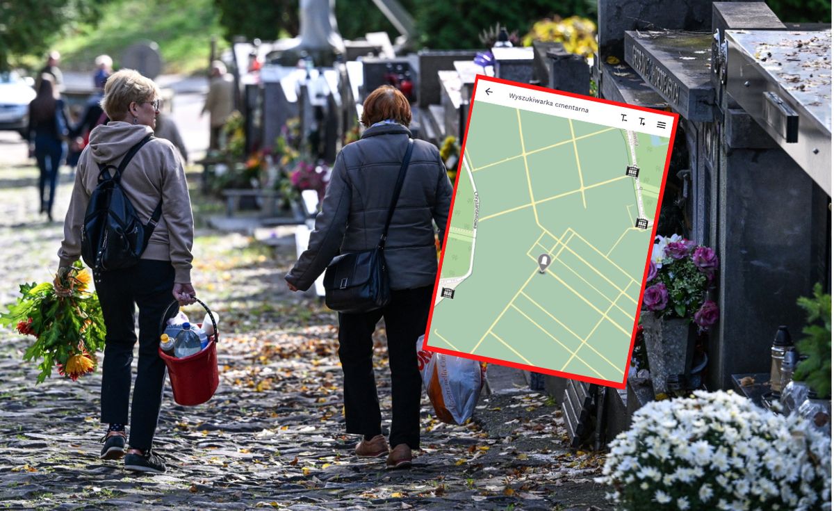 Wyszukiwarka cmentarna dostępna w aplikacji Smart City Poznań