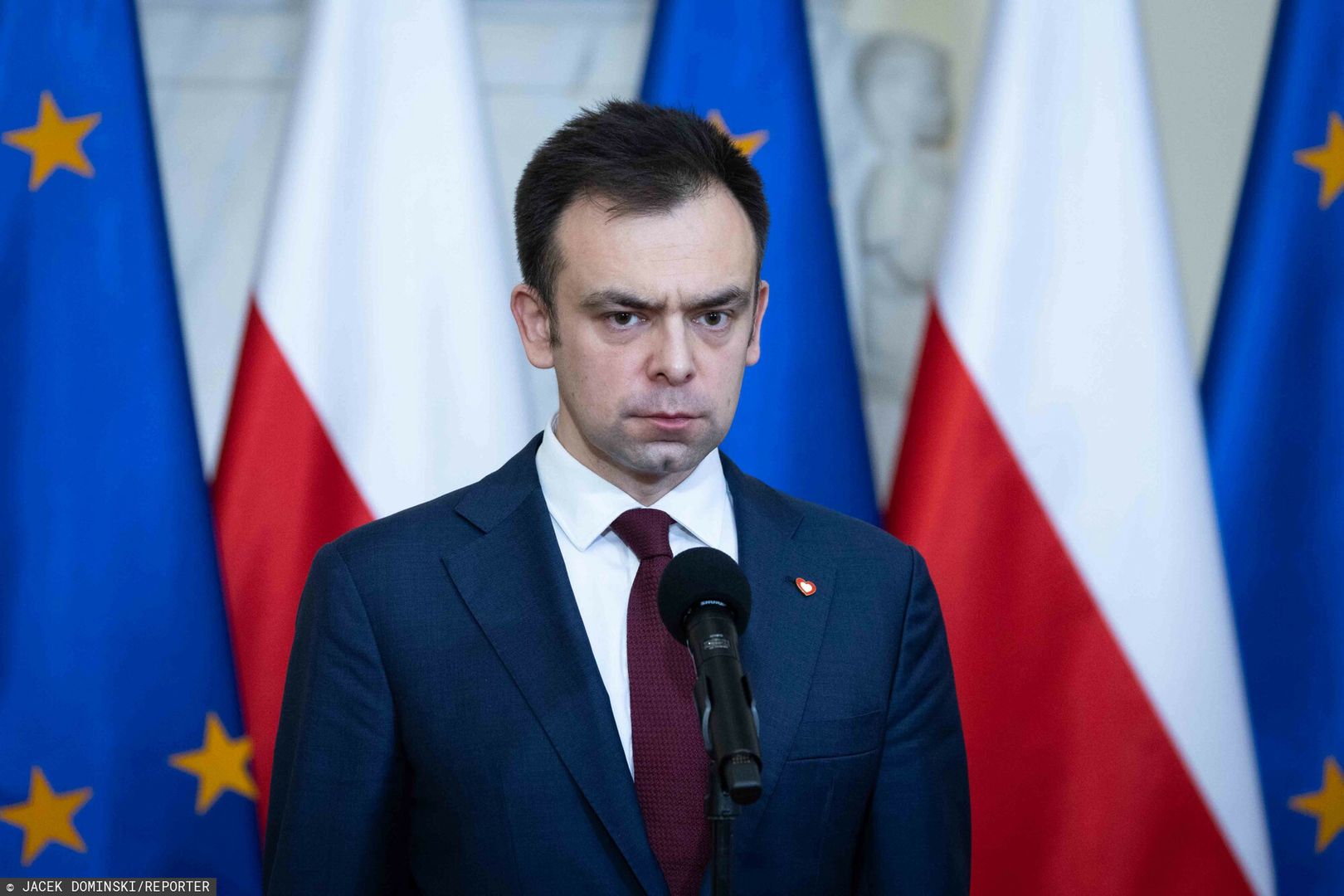 Minister finansów Andrzej Domański