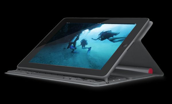 Logitech Solar Keyboard Folio – klawiatura i obudowa z fotoogniwami dla iPada 7