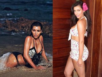 Kim Kardashian (znów) w bikini