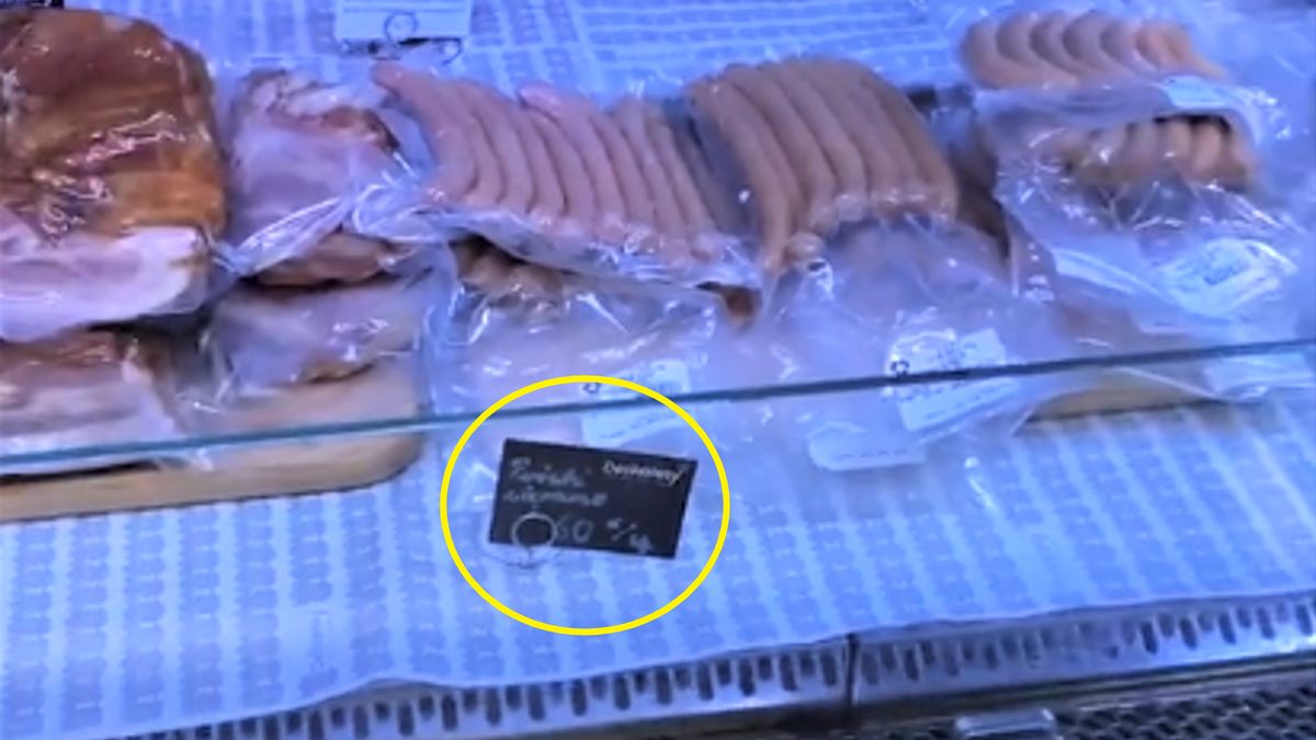 Za parówki w delikatesach w DH Vitkac trzeba zapłacić 60 zł za kilogram.