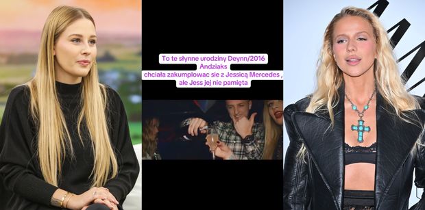 Do sieci trafiło NAGRANIE, na którym Jessica Mercedes miała OLAĆ Andziaks: "Nie wiem, kto normalny pamięta RANDOM OSOBĘ poznaną dekadę temu" (WIDEO)