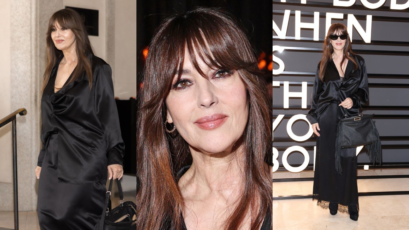 Monica Bellucci zachwyca młodzieńczą aparycją w Mediolanie