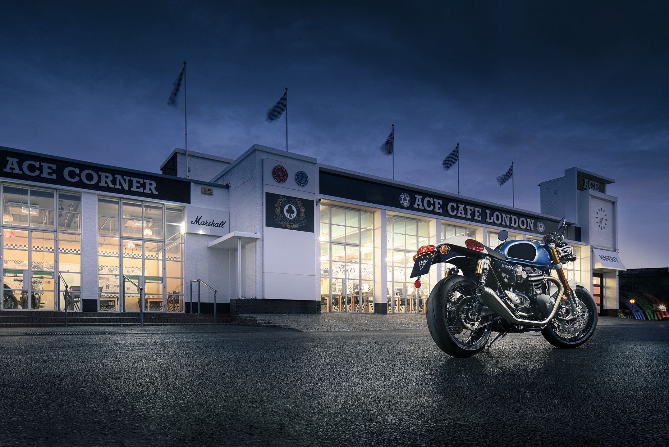 Triumph Thruxton RS Ton Up Special Edition