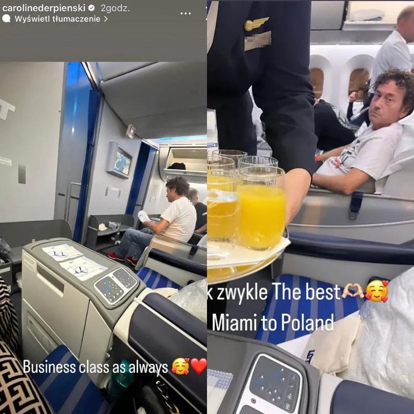 Caroline Derpienski uderza w Piotra Rubika
