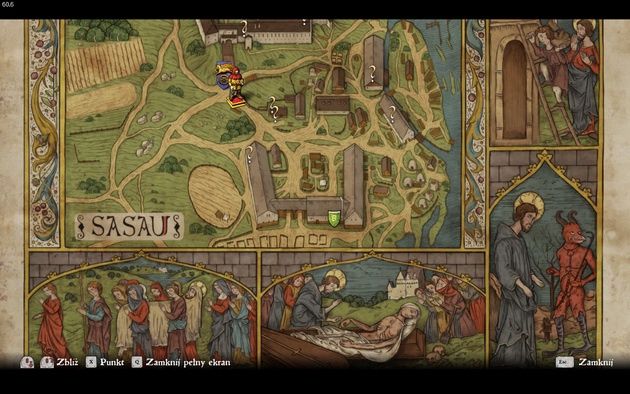 Kingdom Come: Deliverance - mapa
