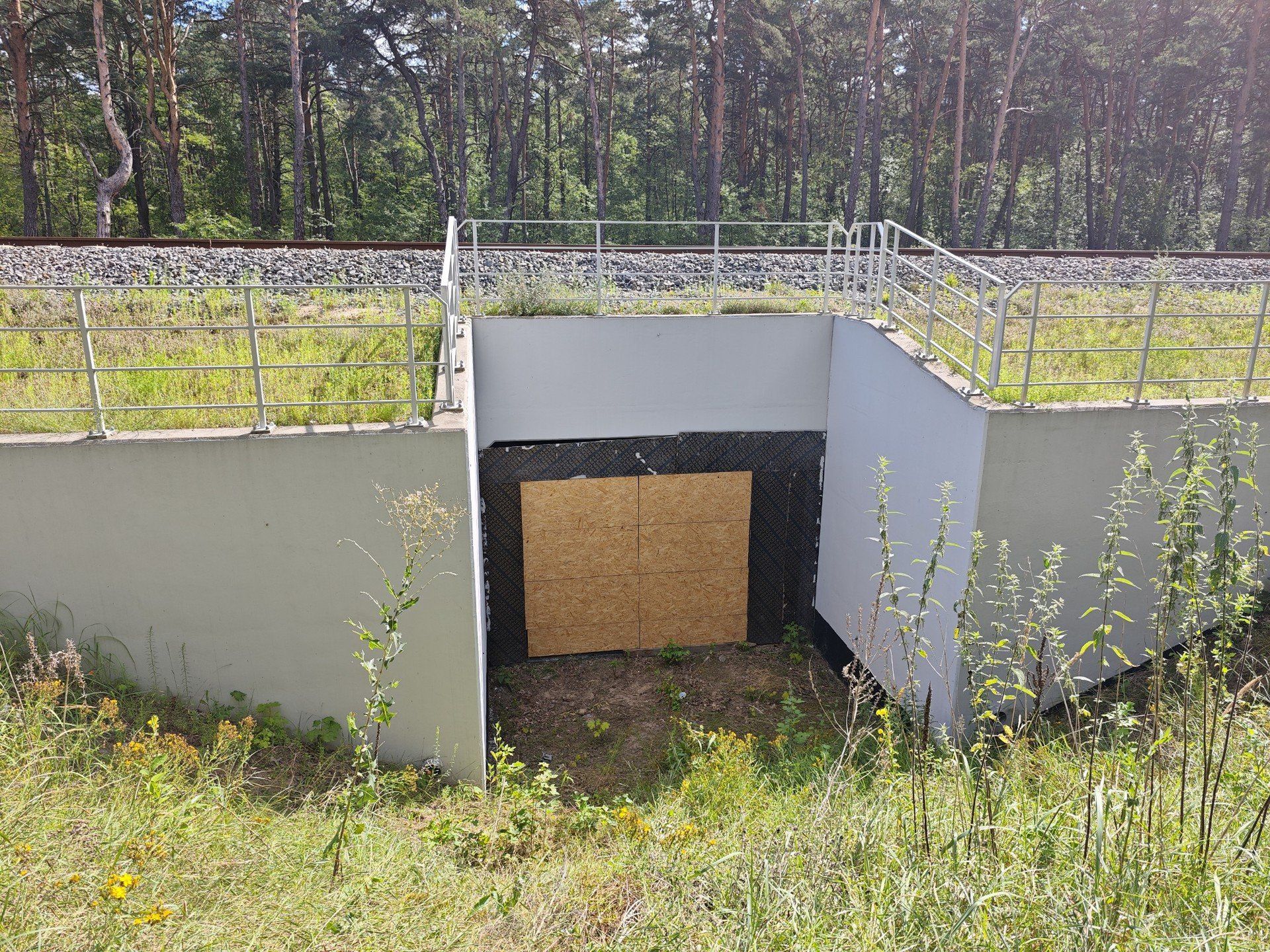 Przystanek Toruń Katarzynka i tunel dla rowerzystów pod torem linii Toruń-Chełmża