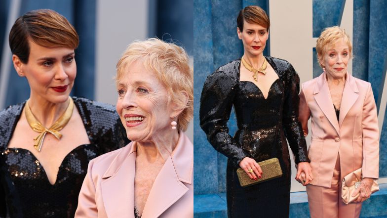 Oscary 2023. Sarah Paulson pozuje ze starszą o 32 lata ukochaną