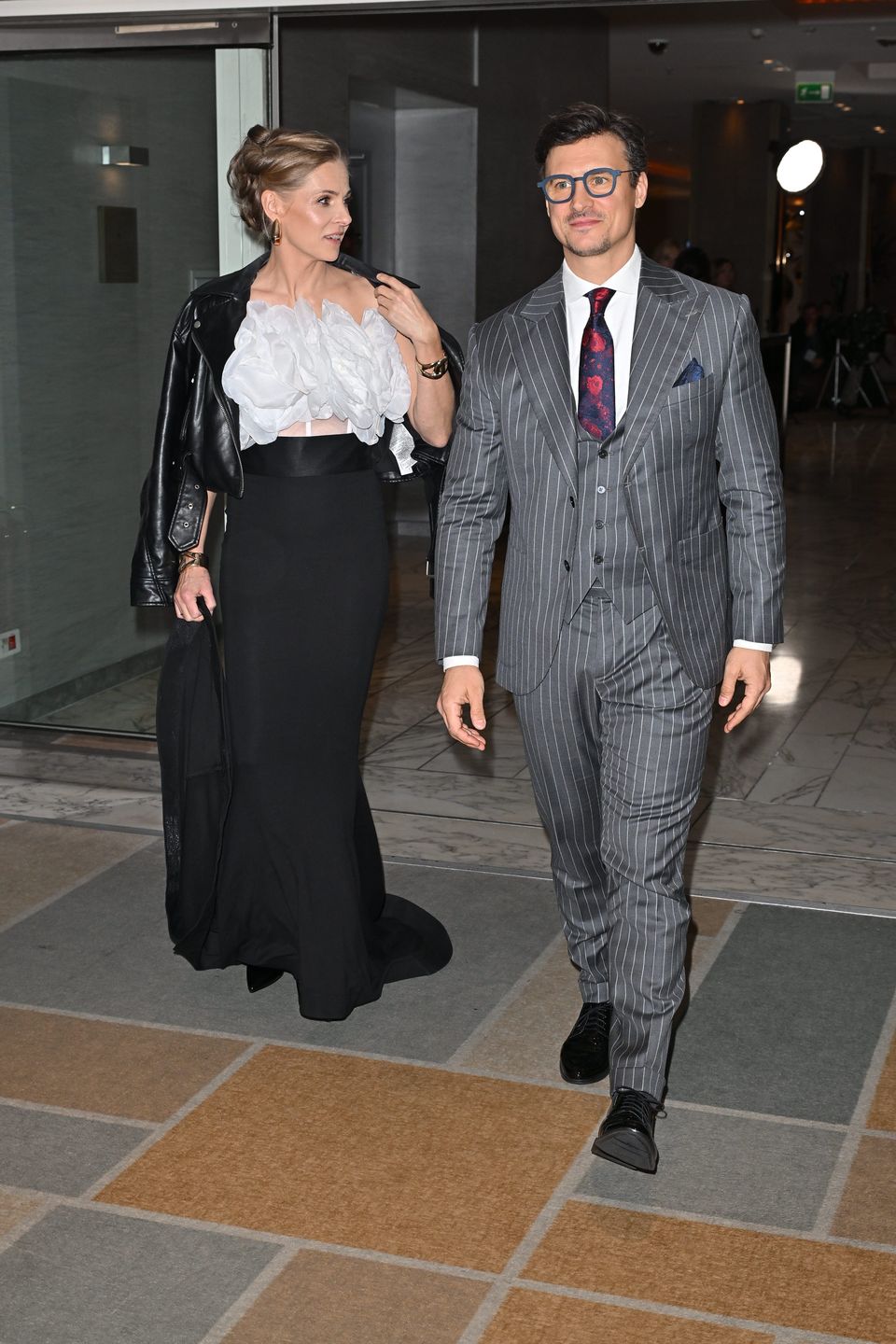 Mateusz Damięcki i Paulina Andrzejewska