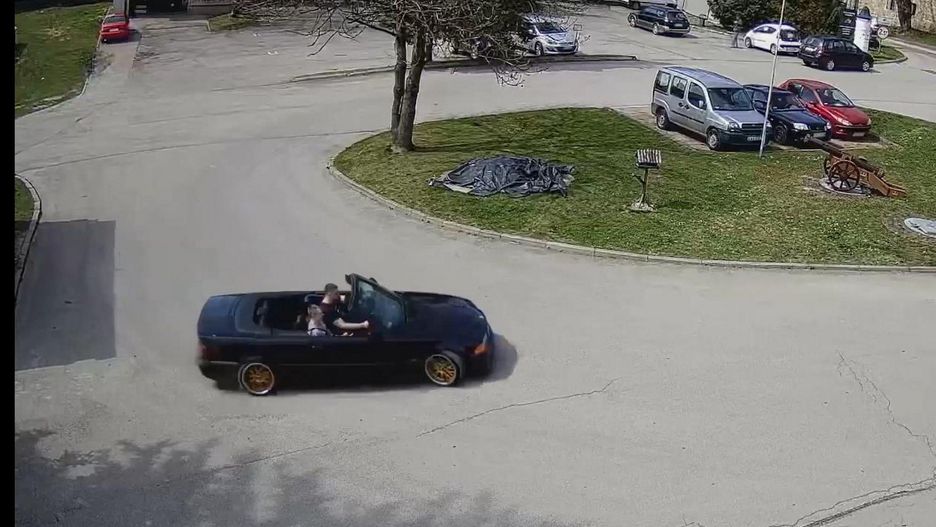 Drifter został ukarany mandatem