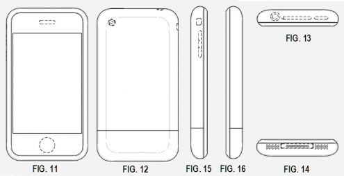 Apple uzyskał patent na wygląd iPhone'a 3GS i iPoda Touch