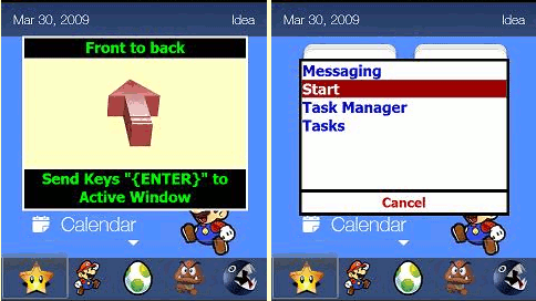 Potrząśnięcie telefonem uruchamia programy 1