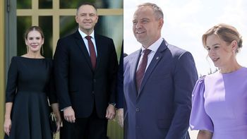 Marta Nawrocka w czerni melduje się u boku męża na obiedzie u prezydenta Turcji (FOTO)