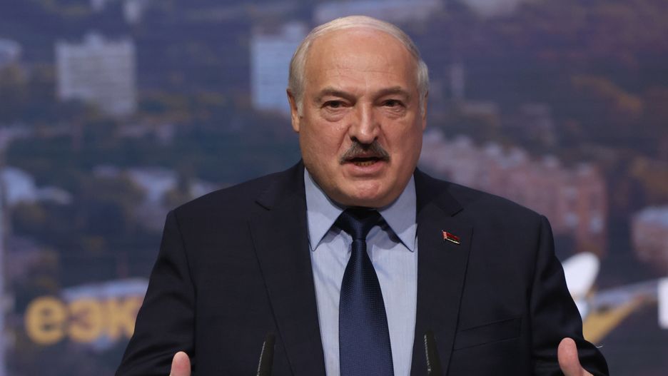 Łukaszenko podczas wystąpienia w Moskwie