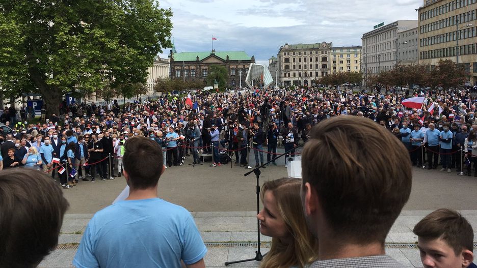 tłumy na wicach