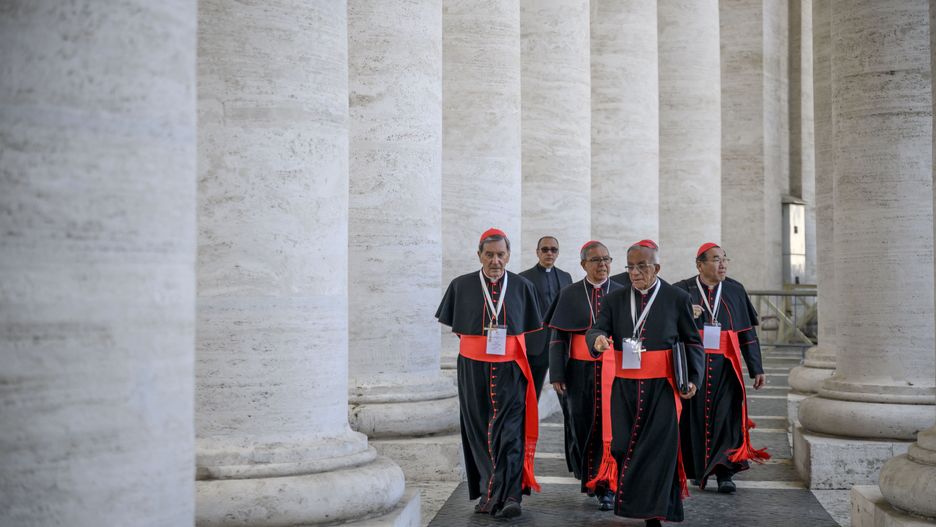 People Pay Tribute To The Late Pope Francis As Vatican Prepares For Conclave
ROME, ITALY - MAY 02: Cardinals leave the Vatican after a College of Cardinals' meeting, on May 02, 2025 in Rome, Italy. Funeral rites for the late Pope Francis are held for nine days after his burial as he is mourned and celebrated by the faithful. During this time, the Vatican prepares for the process to elect a new Pope, known as the Conclave, which must begin within 15 to 20 days of the Pope's death. (Photo by Antonio Masiello/Getty Images)
Antonio Masiello
bestof, topix