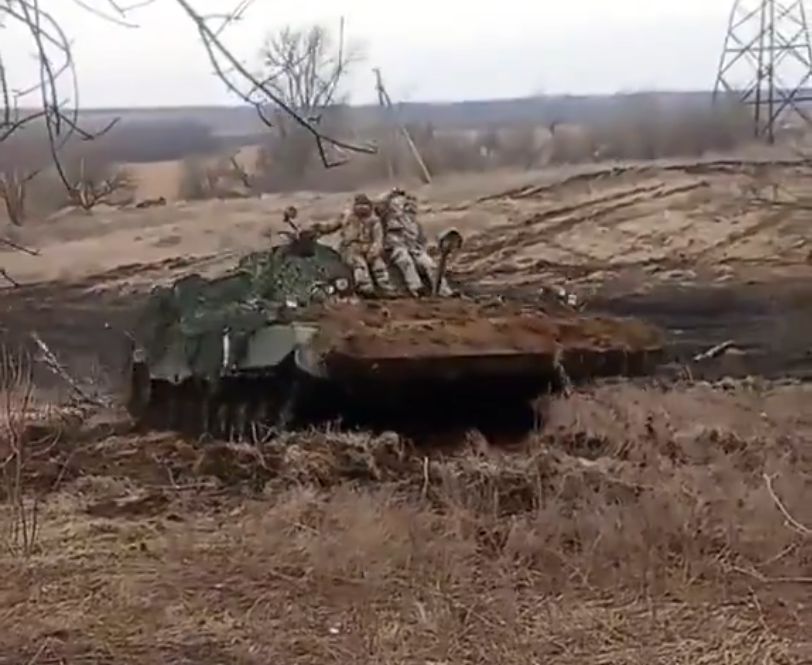 One of several specialized Finnish Leopard 2R tanks gifted to Ukraine.