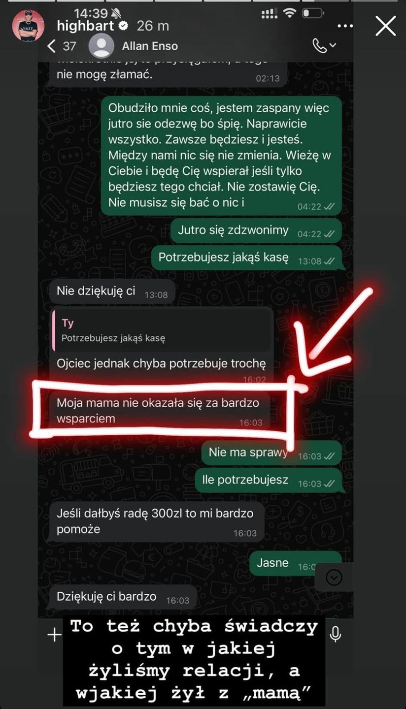 Bart Pniewski odpowiedział Allanowi Krupie