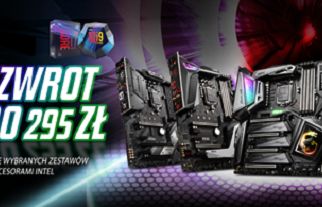 MSI: do 235 zł zwrotu przy zakupie procesorów Intel z płytą główną Z390