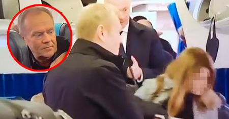 Tusk nagrany w samolocie. Ważna podróż po wyborach