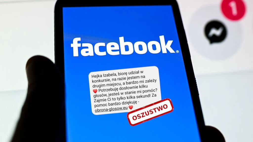 Uwaga na wyłudzanie danych logowania do Facebooka za pomocą przejętych kont