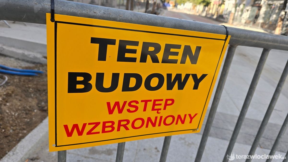 Prace budowalne - teren budowy