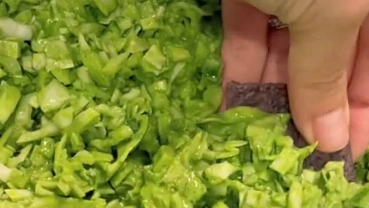 Przepis na sałatkę "zielona bogini" 