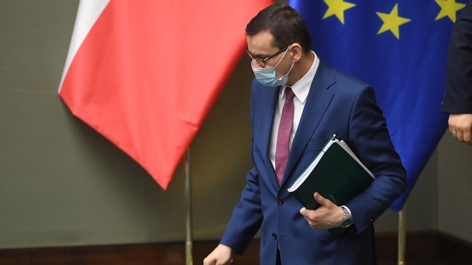Premier Mateusz Morawiecki zapowiedział w środę nowy etap odmrażania gospodarki (fot. PAP/Radek Pietruszka)