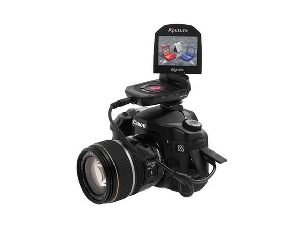 Aputure Gigtube - zdalne sterowanie i obracany wyświetlacz LCD w jednym 4