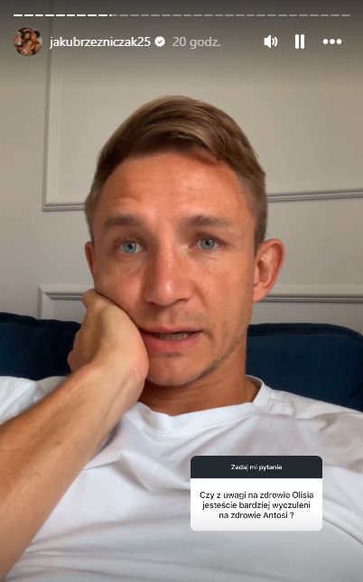 Jakub Rzeźniczak zapytany o zdrowie córki