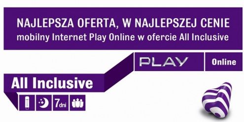 Play Online All Inclusive - nowa oferta Play