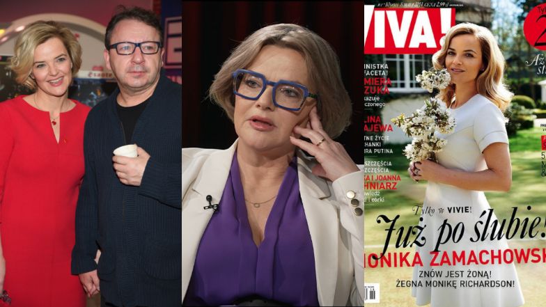 Zbigniew Zamachowski nie chciał wystąpić na ślubnej okładce z Moniką Richardson: "WYBITNIE NIE PRZEPADAŁ ZA MEDIAMI" (WIDEO)