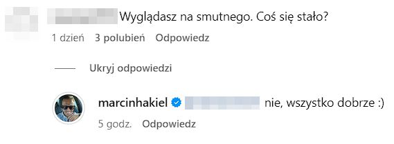 Odpowiedź Marcina Hakiela
