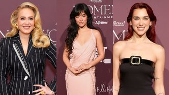 Gwiazdy zadają szyku na gali Women in Entertainment 2023: Adele, Dua Lipa, Camila Cabello (ZDJĘCIA)