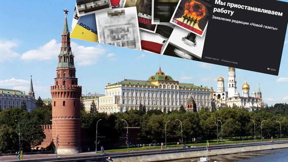 Niezależna rosyjska gazeta wstrzymuje wydawanie. "Dostaliśmy drugie ostrzeżenie" 