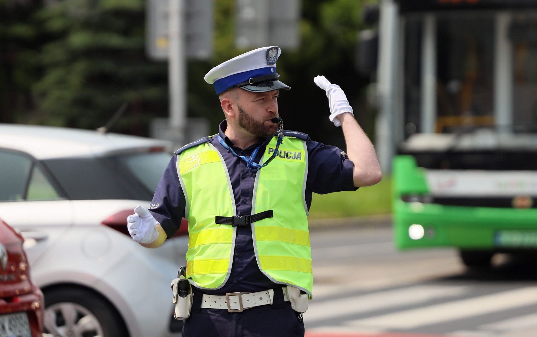 Konkurs &#34;Policjant ruchu drogowego&#34; w praktyce