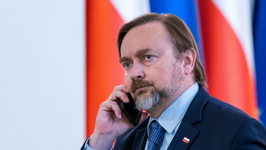 Katarzyna S�jka z tek? minister zdrowia
10.08.2023 Warszawa Powolanie Katarzyny Sojki na stanowisko minister zdrowia fot. Andrzej Iwanczuk/REPORTER
N/z: Pawel Szrot
Andrzej Iwanczuk/REPORTER