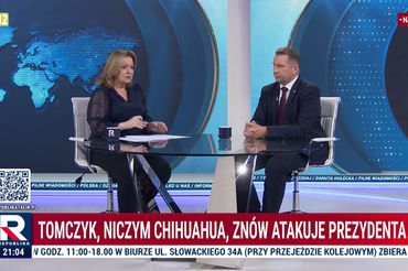 Belka w Republice o Cezarym Tomczyku. Holecka reaguje. 