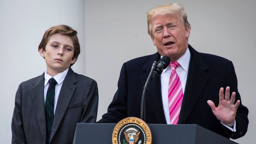 Tak zmieniał się Barron Trump