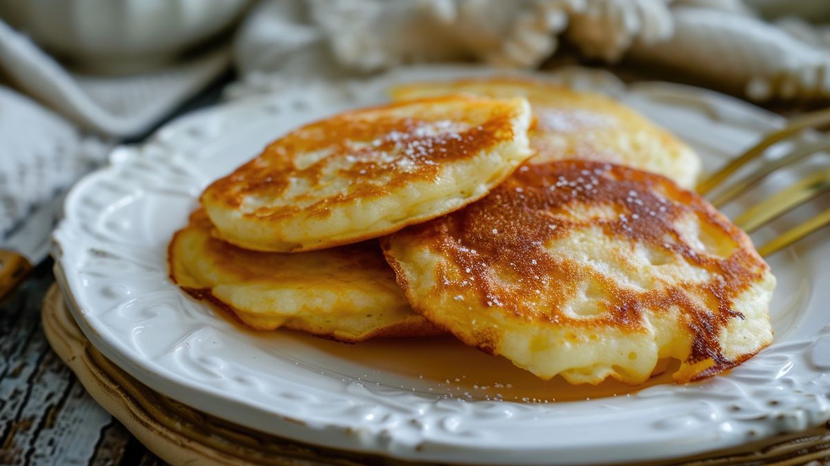 Słodkie placuszki jak szarlotka z patelni. Ekspresowe, sycące i banalne do zrobienia