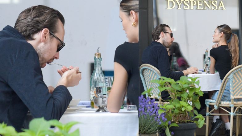 Aleksander Przetakiewicz zabrał dziewczynę modelkę do restauracji