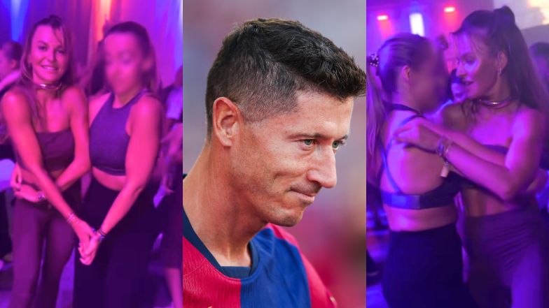 Lewandowska prezentuje kocie ruchy, tańcząc bachatę z kobietą