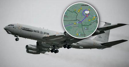 Najpierw minął Przesmyk Suwalski. Później zatoczył krąg